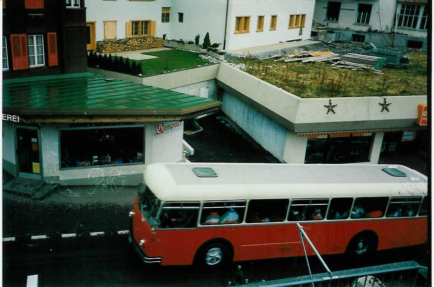 AFA Adelboden - Nr. 24/BE 26'702 - FBW/R&J (Jg. 1964/ex Steiner, Meikirch Nr. 1) im Januar 1988 in Adelboden, Landstrasse