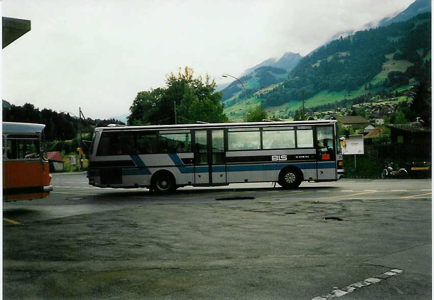 AFA Adelboden - Nr. 25/BE 402'728 - Setra im Juni 1988 beim Bahnhof Frutigen