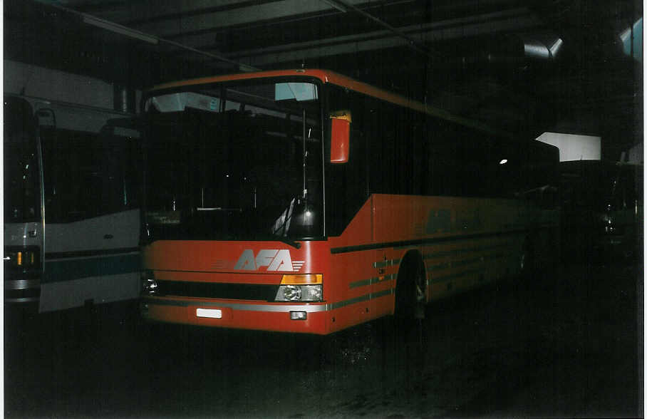AFA Adelboden - Nr. 6/BE 26'706 - Setra (Jg. 1996) am 6. November 1999 im Autobahnhof Adelboden