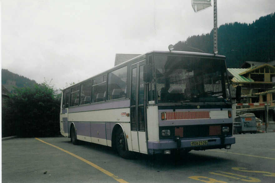 Aus der Tschechoslowakei: CSAD - MOA-21-26 - Karosa am 17. August 1997 in Adelboden, Landstrasse