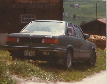 BMW - BE 317'902 - im Jahr 1984 in Adelboden, Mhleport