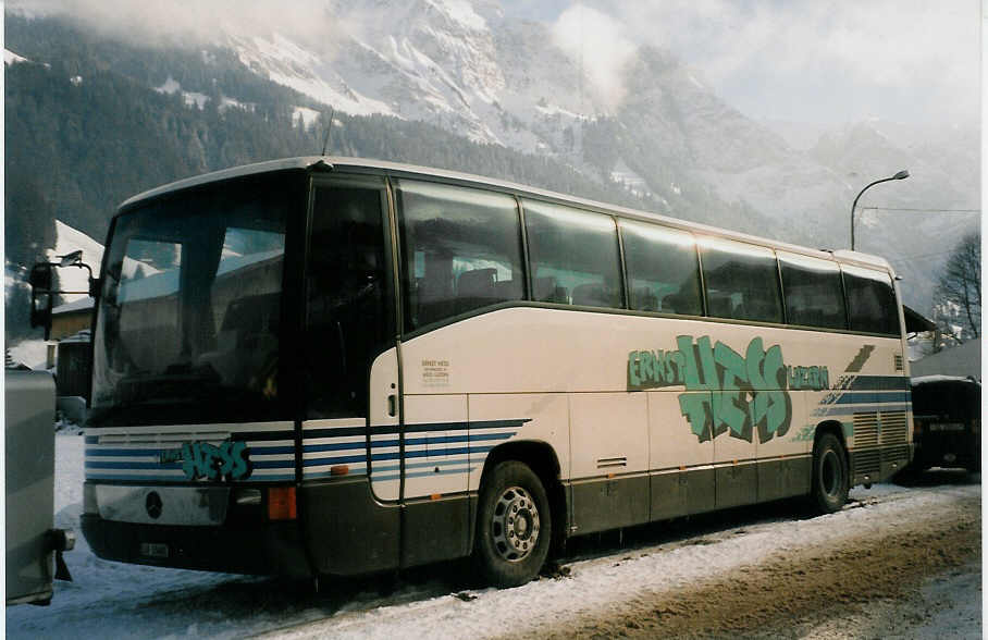 Hess E., Luzern - LU 15'688 - Mercedes am 12. Januar 1999 in Adelboden, Boden
