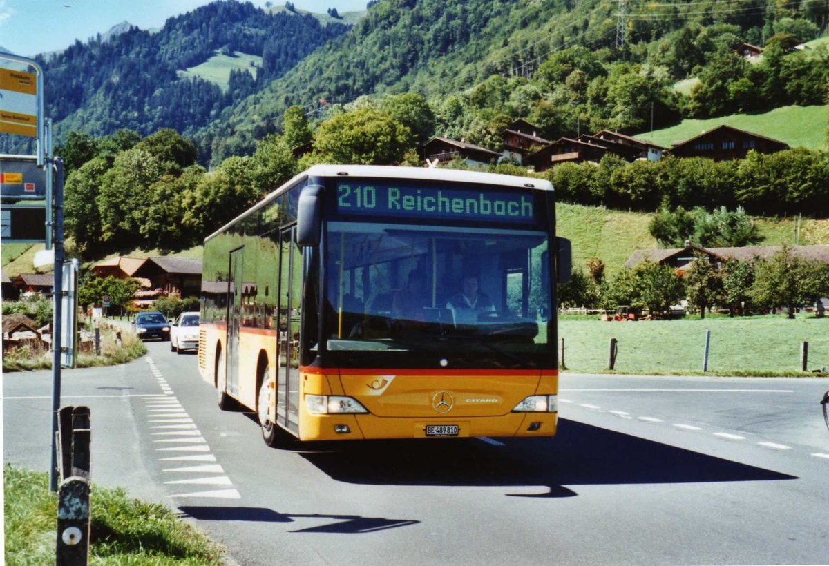 Portenier, Adelboden - Nr. 10/BE 489'810 - Mercedes am 6. September 2009 in Reichenbach, Rdlen