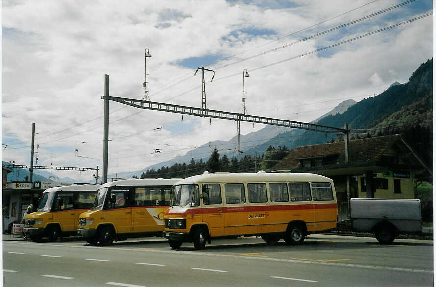 Portenier, Adelboden - Nr. 6/BE 26'710 - Mercedes am 19. September 2004 beim Bahnhof Reichenbach