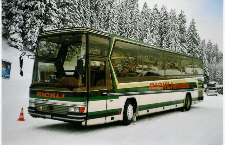 Rickli, Gutenburg - Nr. 1/BE 295'294 - Drgmller am 13. Februar 1999 in Adelboden, ASB