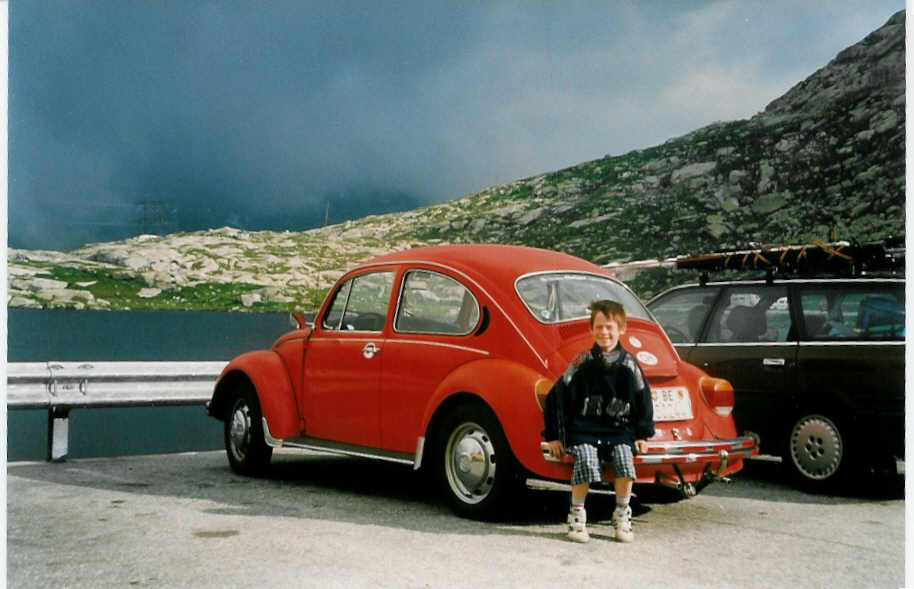 VW-Kfer - BE 80'244 - am 13. Juli 1998 auf dem Gotthardpass