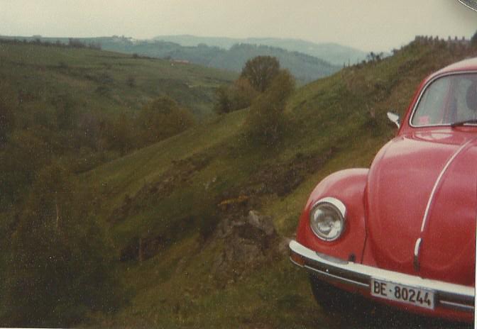 VW-Kfer im Jahr 1983 in Mittelfrankreich