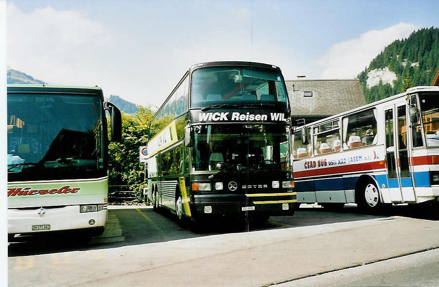 Wick, Wil - SG 2910 - Setra am 13. August 2000 in Adelboden, Landstrasse