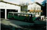 AFA Adelboden - Nr. 2/BE 263'015 - FBW/FHS (Jg. 1965/ex BVB Basel Nr. 51) im Januar 1988 beim Autobahnhof Adelboden