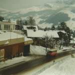 AFA Adelboden - Nr. 5/BE 26'974 - Mercedes (Jg. 1980/ex Balmer, Grindelwald) im Februar 1988 in Adelboden, Landstrasse