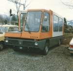 AFA Adelboden - Nr. 10 - Steyr (Jg. 1978) im Mrz 1988 in Steffisburg