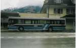 AFA Adelboden - Nr. 3/BE 332'800 - Mercedes (Jg. 1992) am 12. April 1993 beim Bahnhof Frutigen