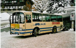 afa-adelboden/486945/afa-adelboden---nr-16be-25753 AFA Adelboden - Nr. 16/BE 25'753 - Mercedes/Vetter (Jg. 1975/ex FART Locarno Nr. 3) am 31. Dezember 1999 beim Autobahnhof Adelboden
