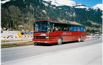 AFA Adelboden - Nr. 9/BE 26'709 - Setra (Jg. 1990) am 27. Februar 2000 beim Bahnhof Frutigen
