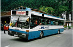 AFA Adelboden - Nr. 17/BE 263'015 - Mercedes (Jg. 1988/ex Frhlich, Zrich Nr. 603; ex VBZ Zrich Nr. 682) am 9. September 2001 in Mitholz, NEAT