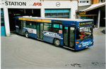 AFA Adelboden - Nr. 3/BE 26'703 - Mercedes (Jg. 1992) am 24. Mrz 2002 beim Autobahnhof Adelboden