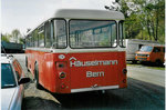 Huselmann, Bern - Nr. 27 - FBW/R&J (Jg. 1964/ex AFA Adelboden Nr. 24; ex Steiner, Meikirch Nr. 1) am 19. April 2002 in Muri bei Bern