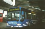 AFA Adelboden - Nr. 1/BE 19'692 - Mercedes (Jg. 1999) am 21. Juli 2002 im Autobahnhof Adelboden
