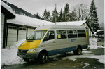 AFA Adelboden - Nr. 52/BE 611'129 - Mercedes (Jg. 2000/ex ABW Walenstadt) am 19. Februar 2006 in Lenk, Gutenbrunnenstrasse