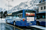 AFA Adelboden - Nr. 91/BE 25'802 - Mercedes (Jg. 2000/ex Nr. 2) am 10. Dezember 2007 beim Bahnhof Kandersteg 