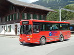 AFA Adelboden - Nr. 50/BE 645'415 - Vetter (Jg. 1989/ex AVG Grindelwald Nr. 21) am 25. Juli 2010 beim Bahnhof Lenk