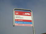 AFA-Haltestelle - Adelboden, Mhleport - am 11.