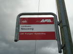 AFA-Haltestelle - Adelboden, Neuweg - am 15. November 2010
