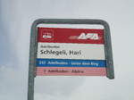 AFA-Haltestelle - Adelboden, Schlegeli, Hari - am 28.