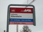 AFA-Haltestelle - Adelboden, Altersheim - am 28.