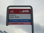 AFA-Haltestelle - Adelboden, Janz Team - am 28.