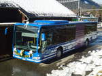 AFA Adelboden - Nr. 58/BE 611'224 - Mercedes (Jg. 2011) am 11. Dezember 2011 beim Bahnhof Lenk