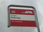 AFA-Haltestelle - Frutigen, Rybrgg - am 6.