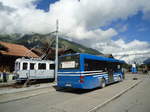 AFA Adelboden - Nr. 56/BE 611'030 - MAN/Gppel (Jg. 2006) am 10. Juni 2012 beim Bahnhof Lenk