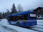 AFA Adelboden - Nr. 57/BE 272'798 - Scania/Hess (Jg. 2012) am 2. Januar 2013 beim Bahnhof Lenk