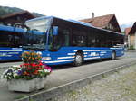 AFA Adelboden - Nr. 58/BE 611'224 - Mercedes (Jg. 2011) am 28. Juli 2013 beim Bahnhof Lenk