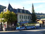 AFA Adelboden - Nr. 93/BE 26'705 - Mercedes (Jg. 2004/ex Nr. 5) am 19. Oktober 2014 beim Bahnhof Zweisimmen