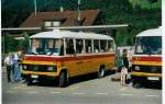 mercedes/481295/geiger-adelboden---nr-6be-26710 Geiger, Adelboden - Nr. 6/BE 26'710 - Mercedes am 22. Juli 1996 beim Bahnhof Reichenbach