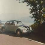 VW-Kfer - BE 80'244 - Jahrgang 1971 im Jahr 1981 am Thunersee