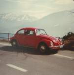 VW-Kfer - BE 80'244 - Jahrgang 1982 im Jahr 1982 am Thunersee