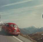 VW-Kfer in den Pyrenen im Jahr 1983 in Frankreich