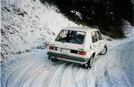 achseten/478219/vw-golf---be-80244---im VW-Golf - BE 80'244 - im Januar 1988 in Achseten, Elsigbachstrasse
