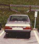 Peugeot - BE 106'468 - im Jahr 1984 in Adelboden, Mhleport