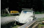 adelboden/481302/vw-kaefer---be-141015---am VW-Kfer - BE 141'015 - am 4. August 1996 in Adelboden, Brglger