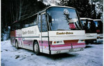 Kander-Reisen, Frutigen - Nr. 4/BE 19'376 - Neoplan am 6. Januar 2002 in Adelboden, Unter dem Birg