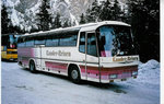Kander-Reisen, Frutigen - Nr. 3/BE 66'132 - Neoplan am 6. Januar 2002 in Adelboden, Unter dem Birg