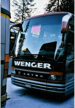 Wenger, Interlaken - Nr. 8/BE 278'982 - Setra am 6. Januar 2002 in Adelboden, Unter dem Birg 