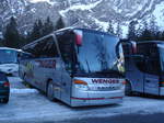 Wenger, Interlaken - Nr. 10/BE 73'465 - Setra am 8. Januar 2011 in Adelboden, Unter dem Birg