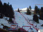 Zielhang vom Weltcup-Riesenslalom am 8. Januar 2011 in Adelboden