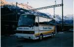 Kander-Reisen, Frutigen - Nr. 2/BE 63'041 - Setra am 17. Januar 1999 beim Bahnhof Frutigen