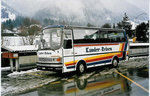 Kander-Reisen, Frutigen - Nr. 1/BE 52'682 - Setra am 19. Februar 2000 beim Bahnhof Frutigen